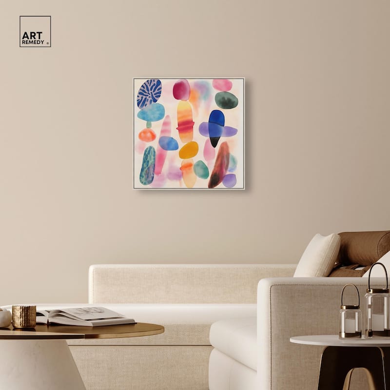 Dissolving Hues Canvas by Art Remedy