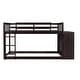 preview thumbnail 41 of 50, Twin over Twin Bunk Bed with 4 Drawers and 3 Shelves