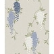 preview thumbnail 1 of 5, Fine Decor Aisla Blue Wisteria Wallpaper