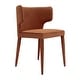 preview thumbnail 12 of 37, Extended Wingback Modern Dining Chair
