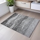 preview thumbnail 77 of 88, Premium Washable Super Soft Cool Modern Wvave Mayfield Rug Gray - 1'8" x 2'6"