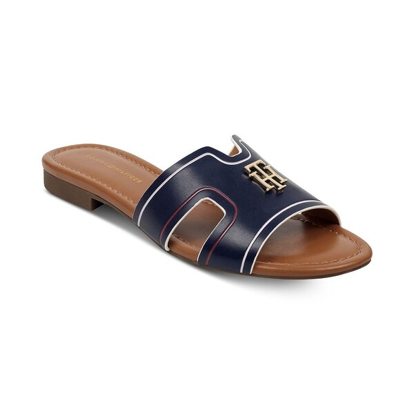 tommy hilfiger slide on shoes