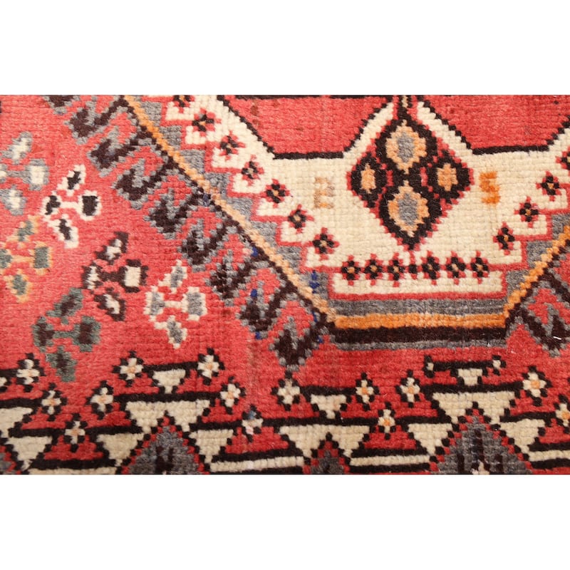 ECARPETGALLERY Hand-knotted Konya Anatolian Light Red Wool Rug - 3'10 x 8'9