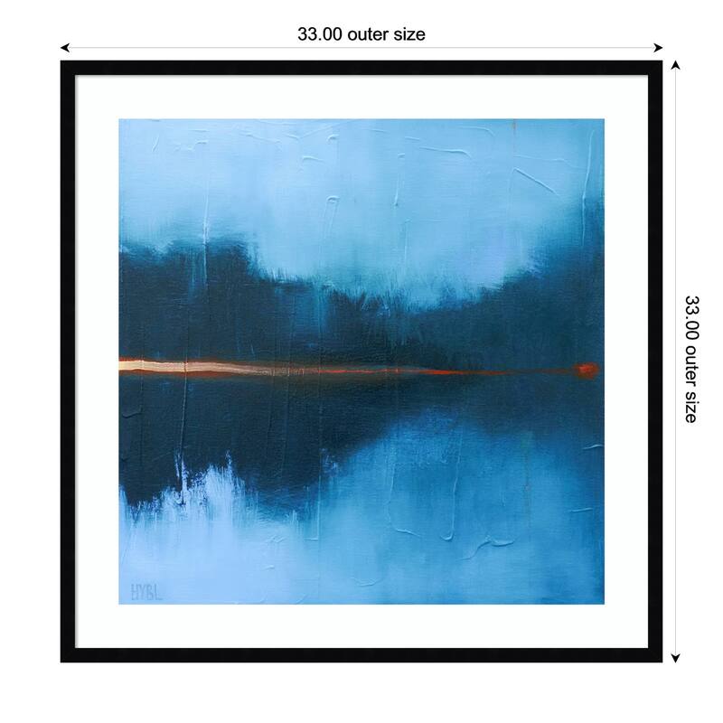 Pretense of Permanence by Heidi Hybl Wood Framed Wall Art Print