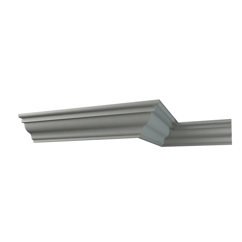3 3/8"H x 3 3/8"P x 4 7/8"F x 96"L Cooper Crown Moulding - 1-Pack