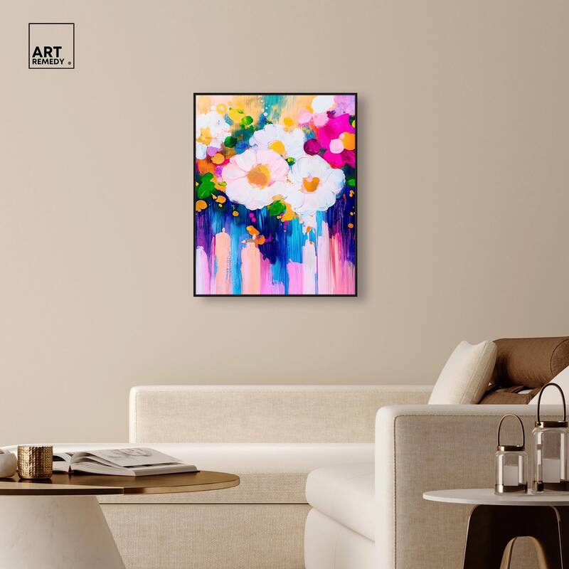 Contrast of Purity II Canvas by Art Remedy