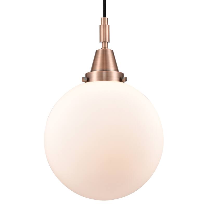 Innovations Lighting 447-1P-G201-10 Beacon 10" Wide Mini Pendant with
