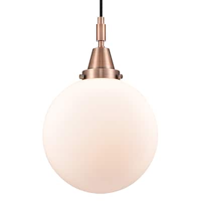 Innovations Lighting 447-1P-G201-10 Beacon 10" Wide Mini Pendant with