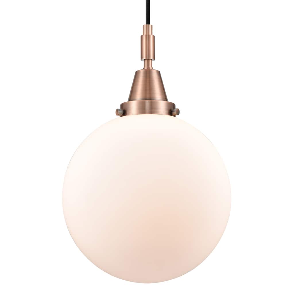 Innovations Lighting 447-1P-G201-10 Beacon 10" Wide Mini Pendant with