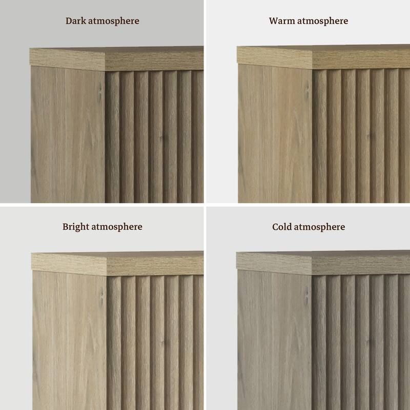 Set of 3 Versatile Push to Open Side Cabinets for Modern Homes