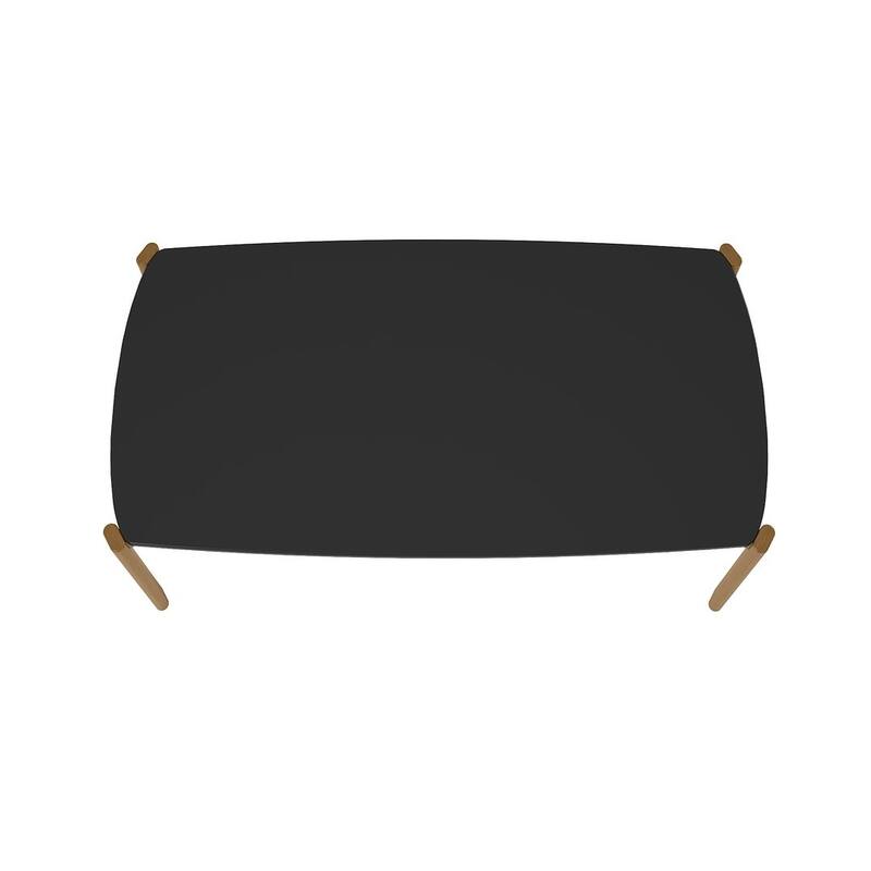 Manhattan Comfort Mid-Century Gales 70.87 Dining Table Set
