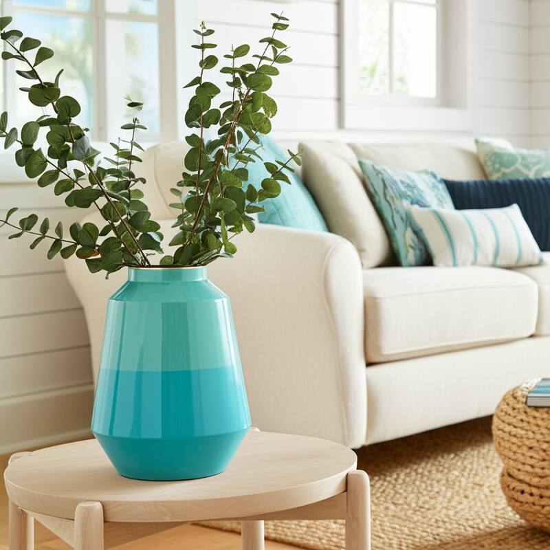 Sagebrook Home Metal Vessel Vase