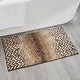 preview thumbnail 35 of 123, Better Trends 100% Micro Polyester Knitted Bathroom Rugs - Casablanca Collection with Chevron Pattern, Machine Washable Bath Mat 21" x 34" Rectangle - Brown