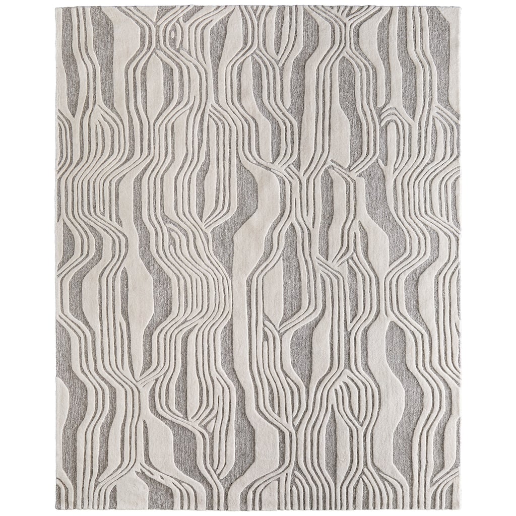 Grand Bazaar Wallace Hand Tufted Abstract Transitional Area Rug