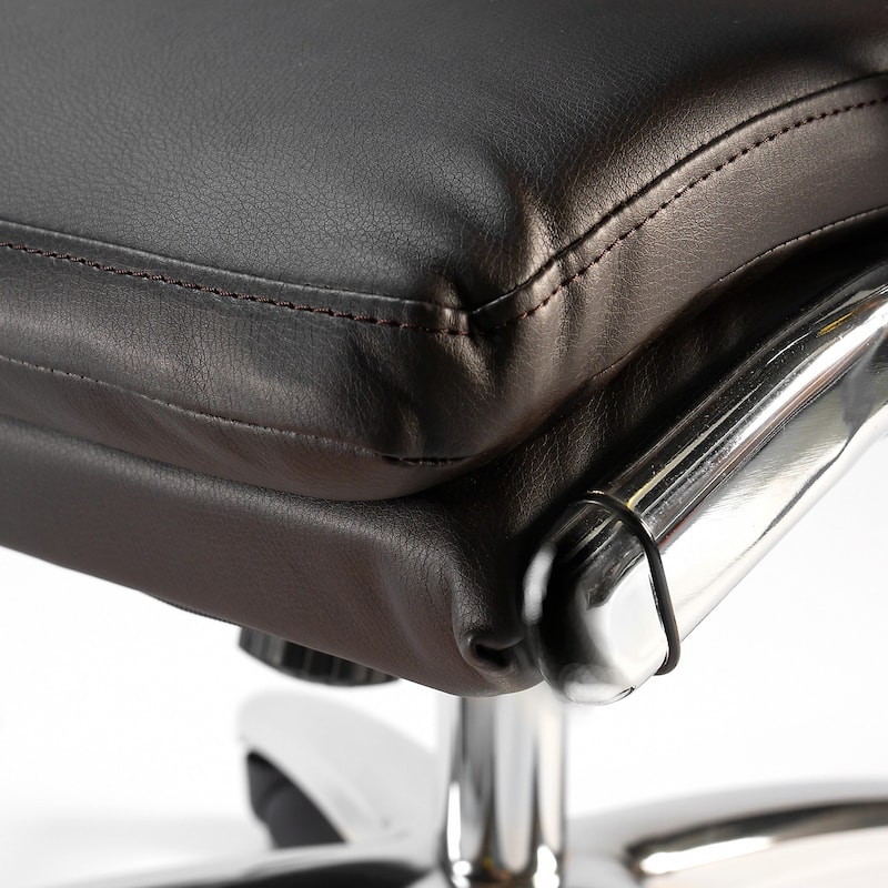 Cabot High Back Leather Executive Office Chair by Bush Furniture