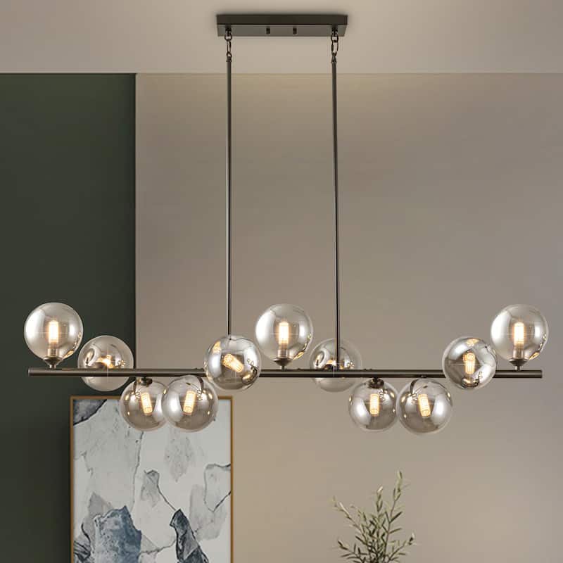 Bubble Chandelier Sputnik Chandelier Linear Chandelier Mid Century Modern Chandelier - 11-Light