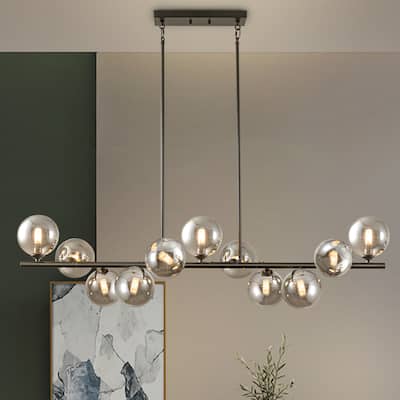 Bubble Chandelier Sputnik Chandelier Linear Chandelier Mid Century Modern Chandelier - 11-Light