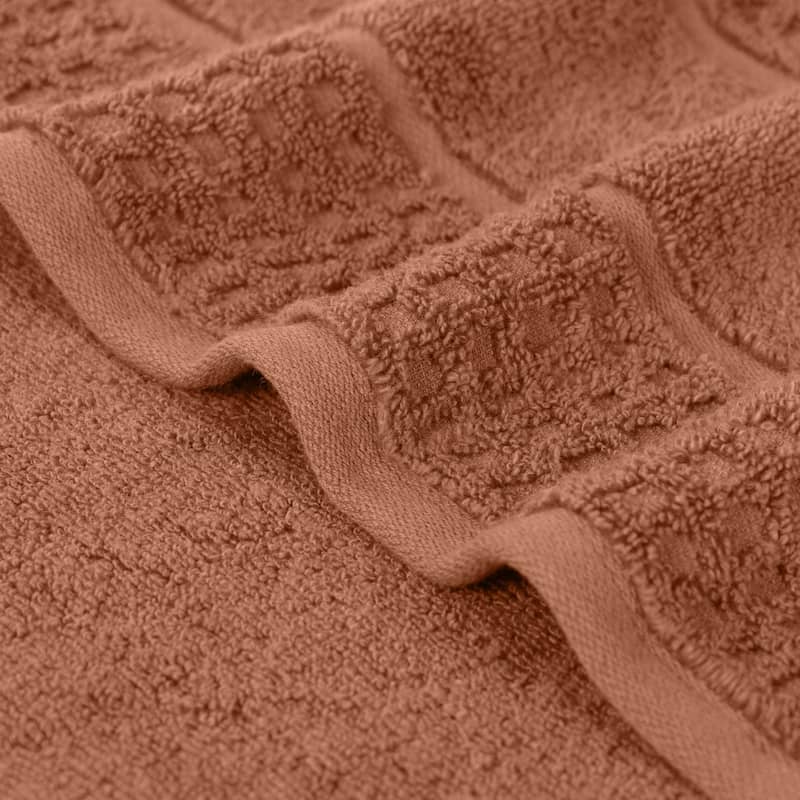 Superior Napa Zero Twist Cotton Waffle Face Towel Washcloth Set of 12