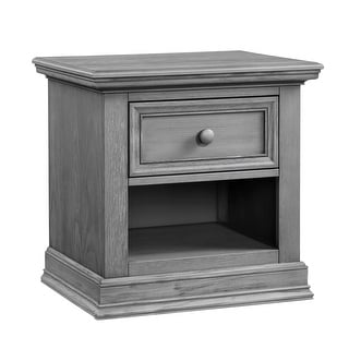 Oxford Baby Glenbrook 1 Dr Nightstand - Graphite Gray