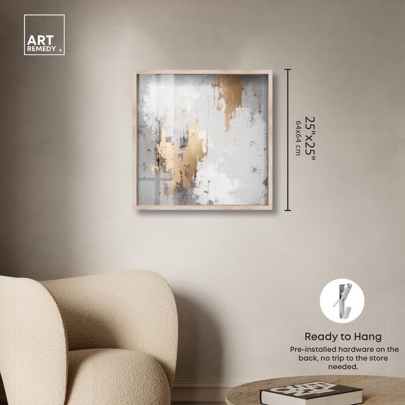 Ghostly Glimmer I Shadowbox by Art Remedy