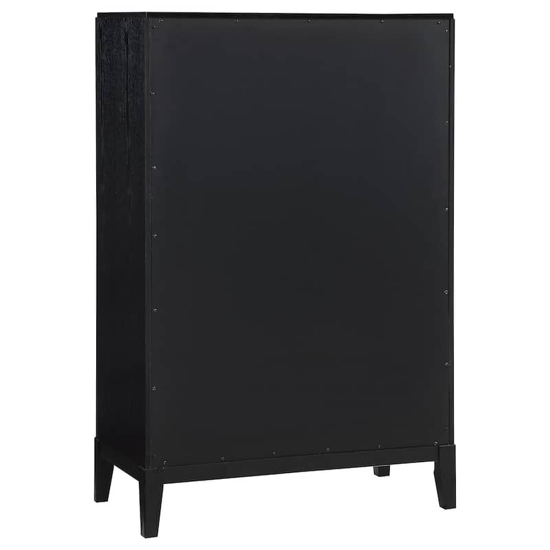 Brookmead Transition 5-drawer Bedroom Chest Black