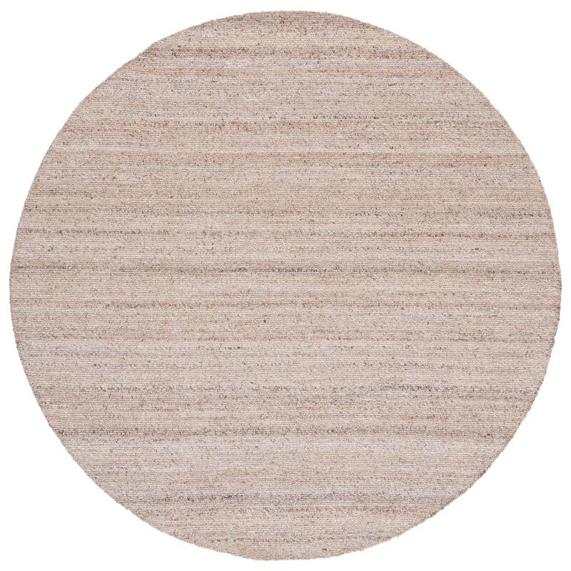 SAFAVIEH Handmade Natura Honorina Transitional Wool Rug - Beige - 6' Round