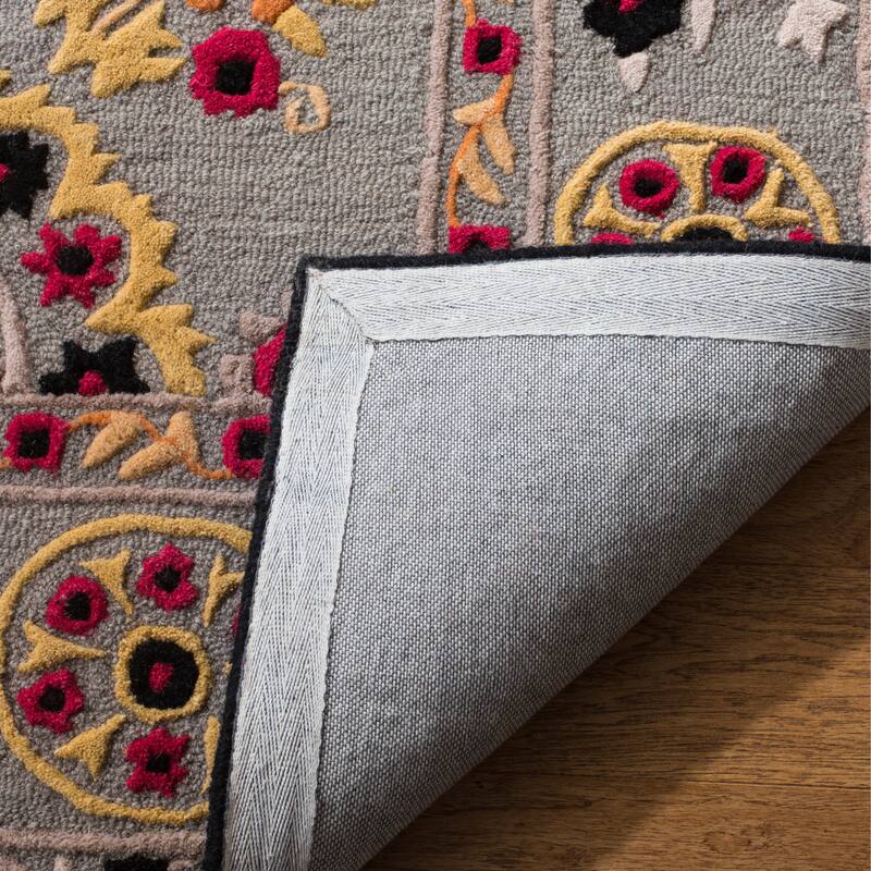 SAFAVIEH Handmade Bellagio Marsela Modern Oriental Wool Rug