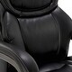 preview thumbnail 23 of 32, La-Z-Boy Harnett Big and Tall Executive Office Chair with Comfort Core Cushions, Ergonomic High-Back Chair with Solid Wood Arms
