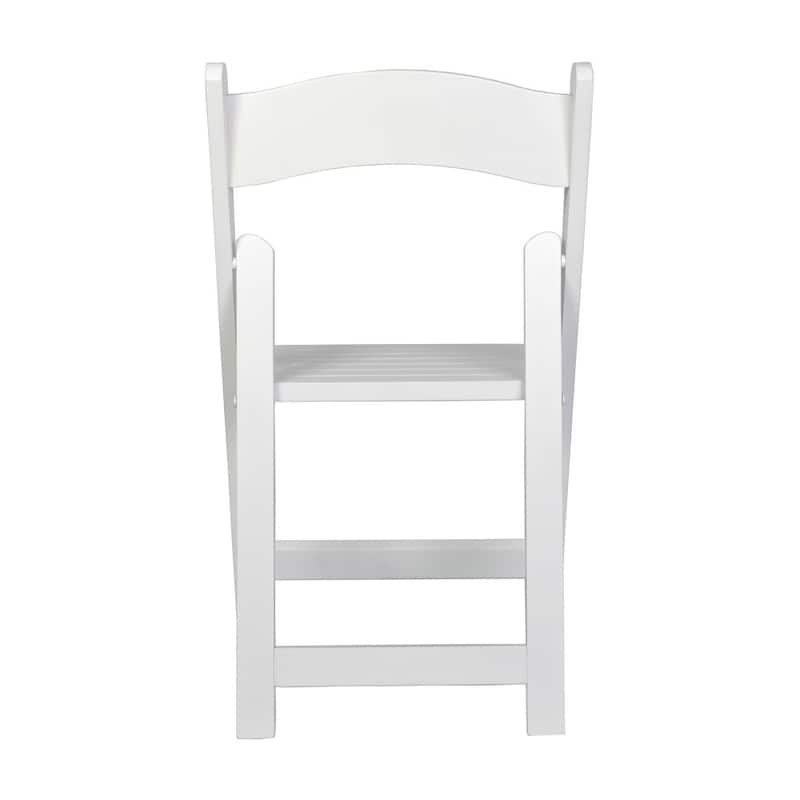 4PK Comm. Grade Solid Wood Portable Folding Dining Chair - 17.5"W x 18"D x 31.25"H