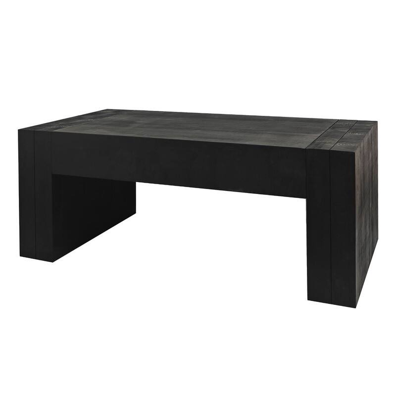 Coffee Table, Rustic Wood Center Table, Rectangle Cocktail Tea Table