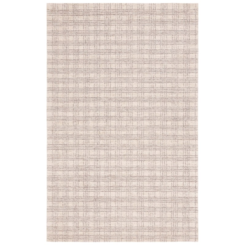 SAFAVIEH Handmade Natural Fiber Jennie Casual Jute Rug - 5' x 8' - Grey/Beige