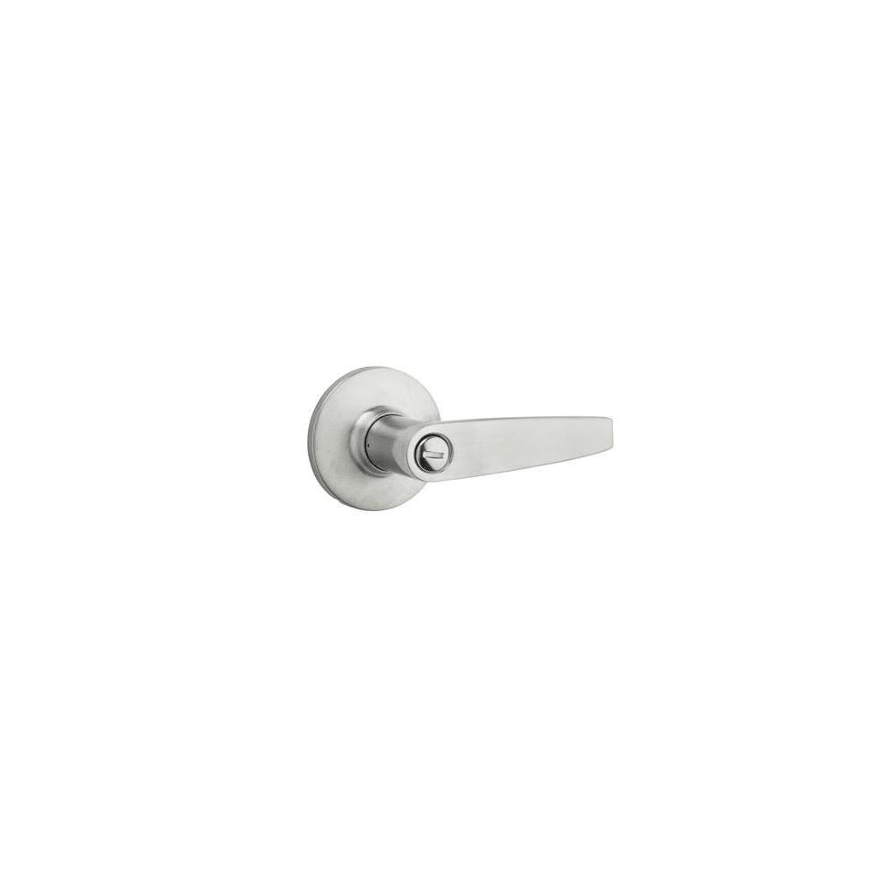Kwikset Sl3000wi Winston Privacy Door Lever Set With Round Rose From Overstock 20520973