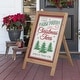 preview thumbnail 11 of 71, Glitzhome 4th of July Wooden Standing Easel Hanging Porch Signs