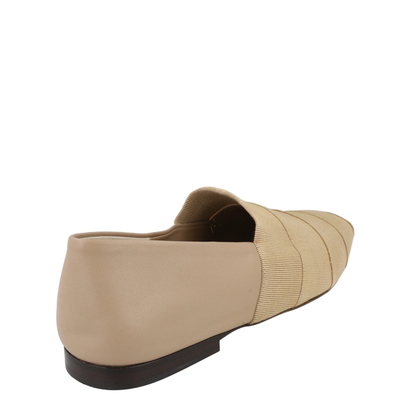 Ferragamo Giosue Leather Loafers Beige Mens Moccasin with Gancini ornament - Men | Ferragamo main image 3