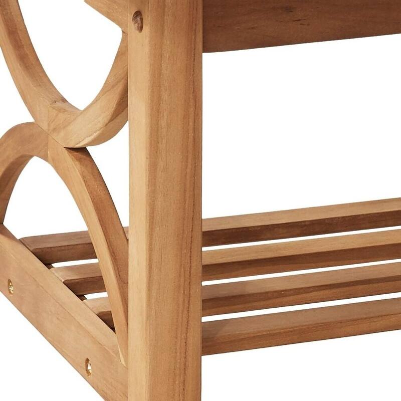 Cambridge Casual Lowell Teak Outdoor Patio Coffee Table
