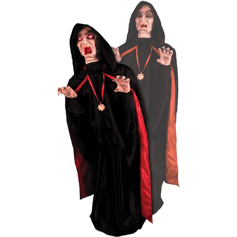 Haunted Hill Farm Cornelius the Lurching Vampire by Tekky, Indoor or Covered Outdoor Premium Halloween Animatronic