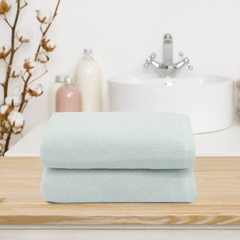 Authentic Hotel and Spa 100% Turkish Cotton Ediree Hand Towels - Set of 2