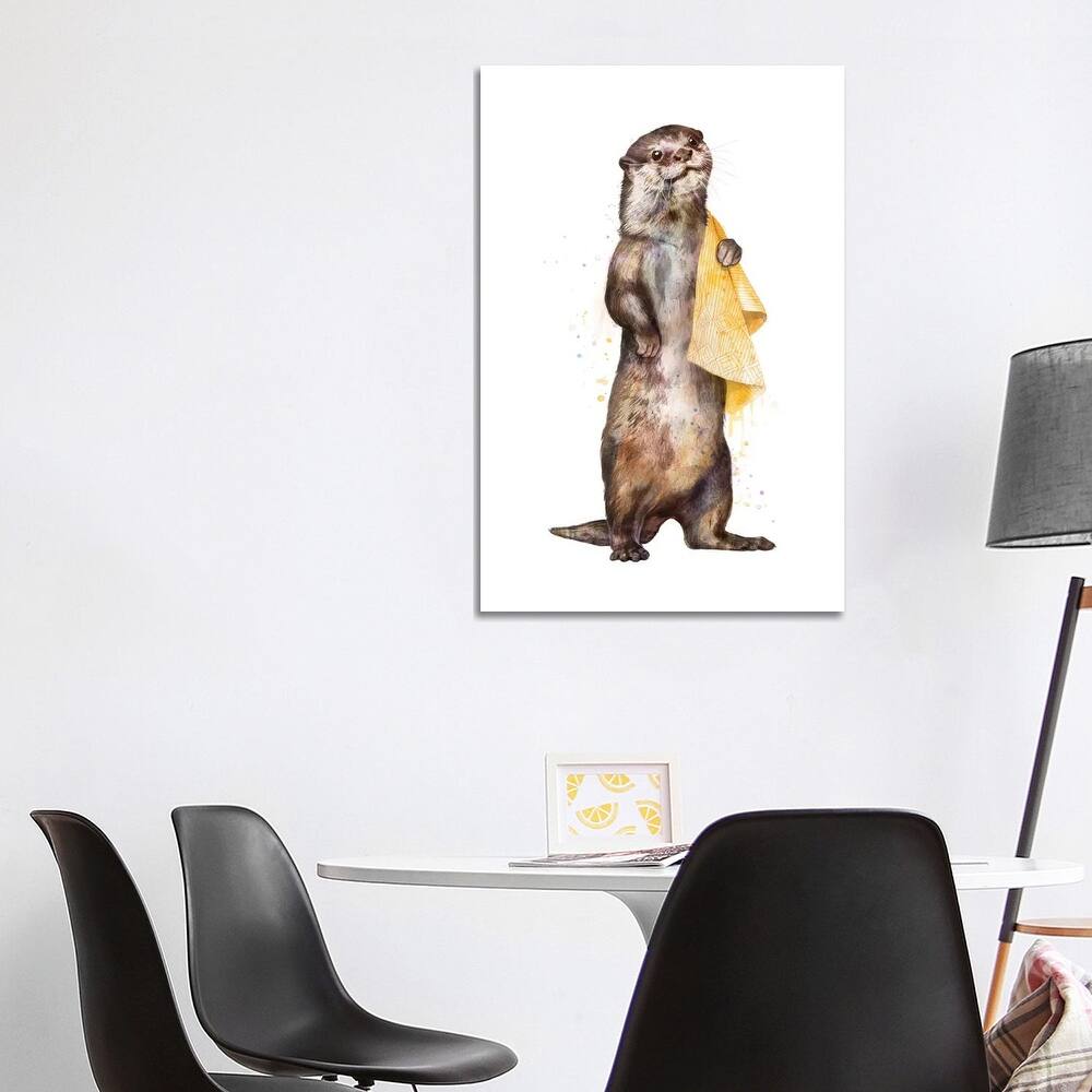 iCanvas "Otter" by Laura Graves Canvas Print