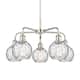 Option Polished Nickel / Clear Water Glass