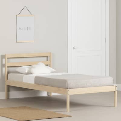 South Shore Sweedi Wooden Bed