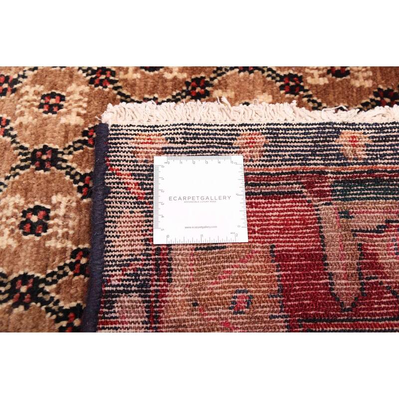ECARPETGALLERY Hand-knotted Anatolian Vintage Light Brown Wool Rug - 5'1 x 8'11