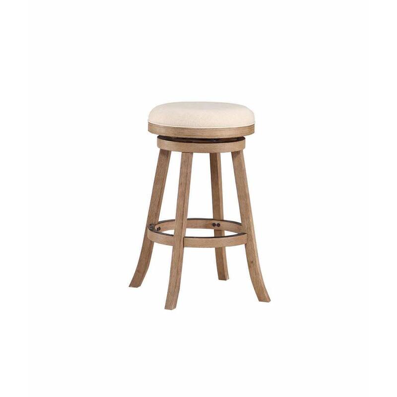Fenton Swivel Backless Stool