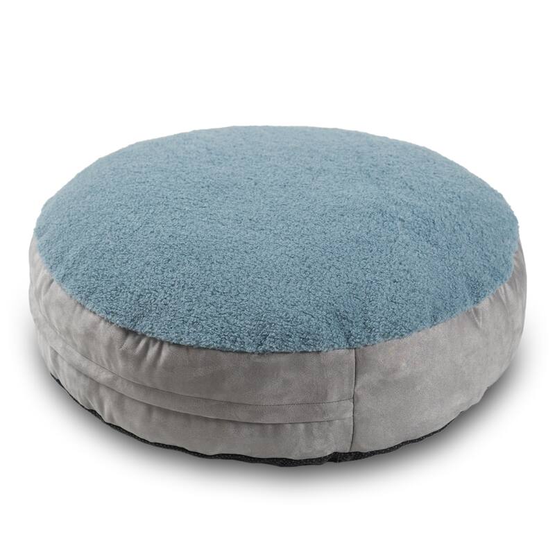 Jaxx Robbi Dog Bed Premium Synthetic-Fur Memory Foam Bean Bag Bed