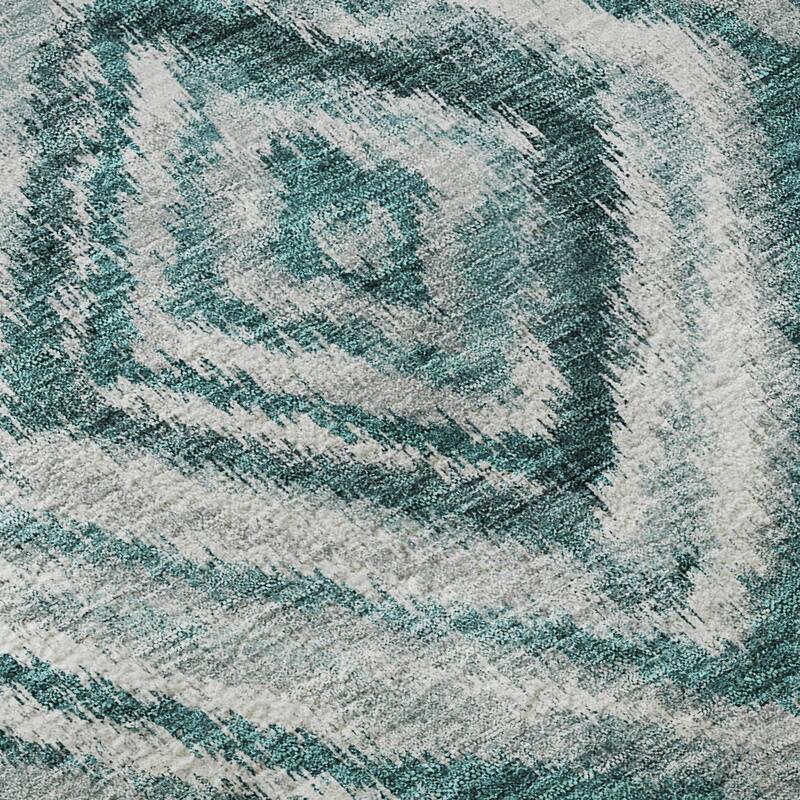 Premium Washable Super Soft Modern Diamond Mayfield Rug