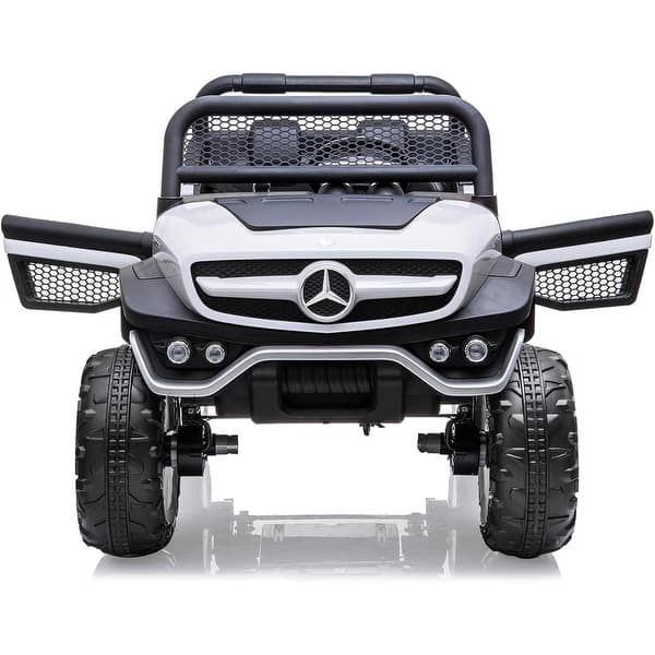 slide 2 of 28, 24V Ride On Truck Car for Kids White