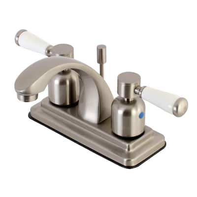 Kingston Brass Paris 1.2 GPM Centerset Bathroom Faucet with Pop-Up