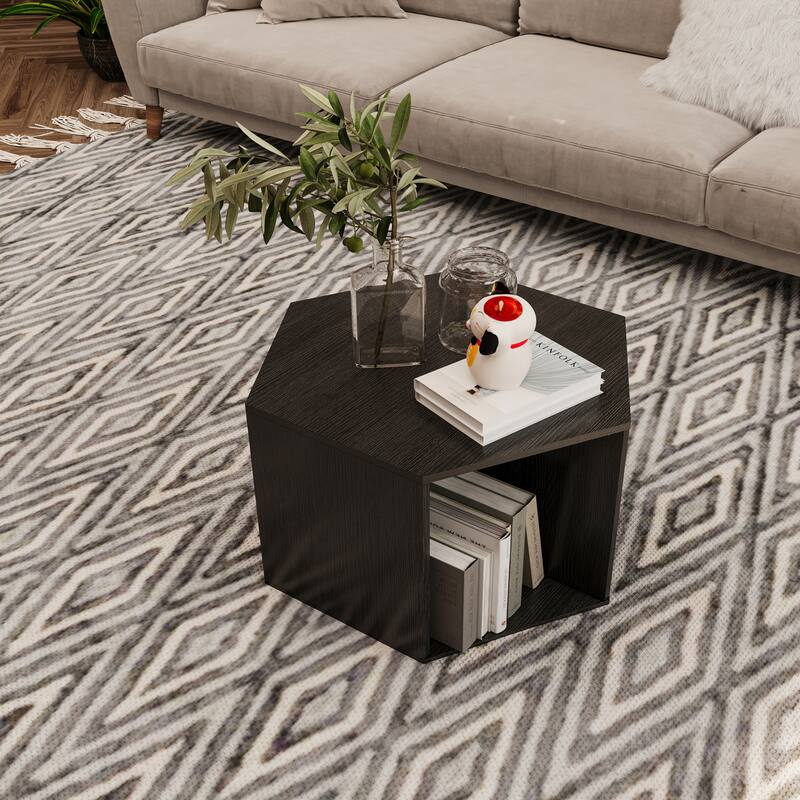 Hexagonal Coffee Table Side Table