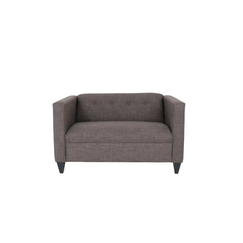 Coast to Coast Sofas Contemporary Loveseat Sofa Polyester Nylon Solid Wood Frame Upholstered