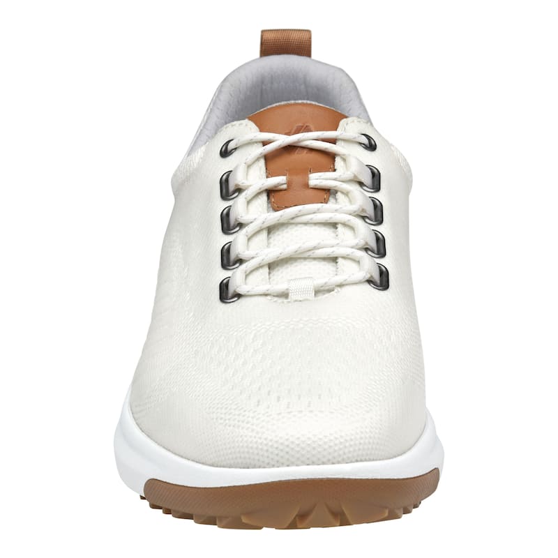 Johnston & Murphy Men's Amherst GL1 Sport Hybrid - White Coated Knit - 10.5