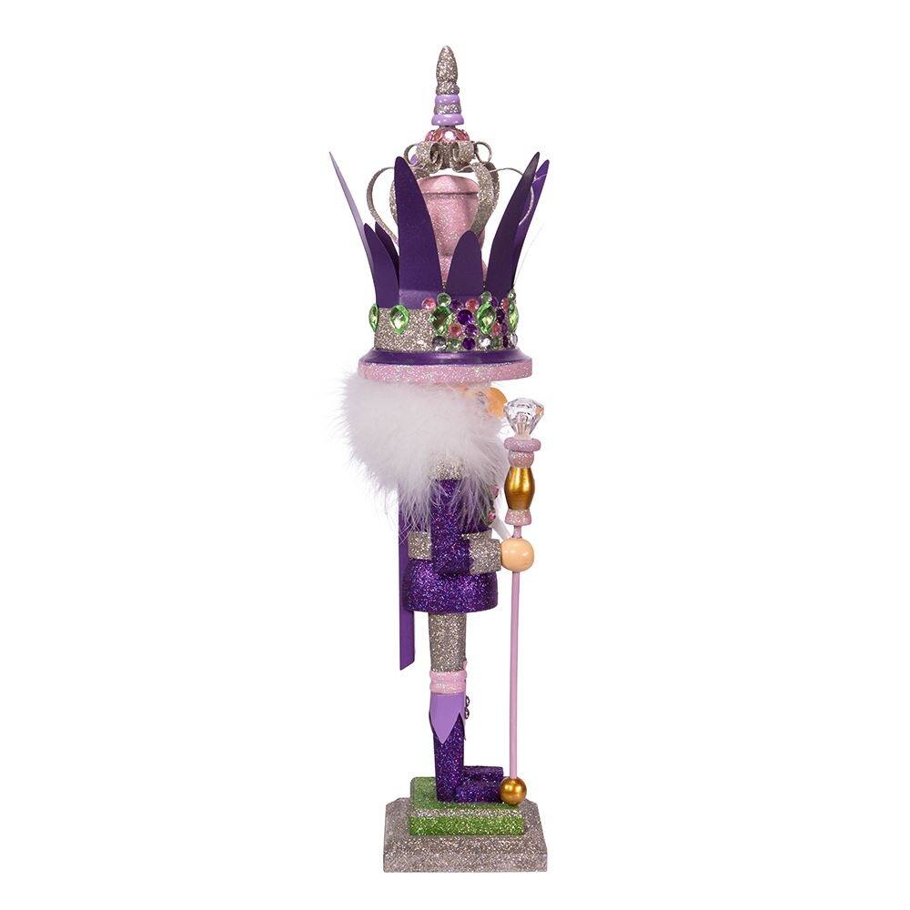Kurt Adler 20-Inch Hollywood Purple King Nutcracker